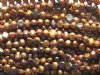 FWP 16inch Strand of 6x4mm Antique Gold Iris Pearls